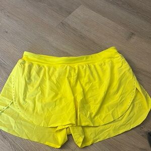 Bright Yellow lululemon Shorts